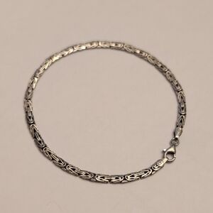 Vintage Sterling Silver Anklet